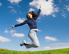 The Three Principles of Innate Health. Library Image: Jump for Joy